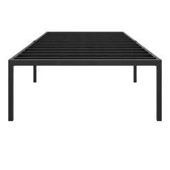 Metallbett SERENA 90 x 200 cm schwarz