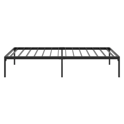 Metallbett SERENA 90 x 200 cm schwarz