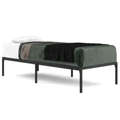 Metallbett SERENA 90 x 200 cm schwarz