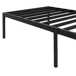 Metallbett SERENA 90 x 200 cm schwarz