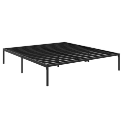 Metallbett SERENA 180 x 200 cm schwarz