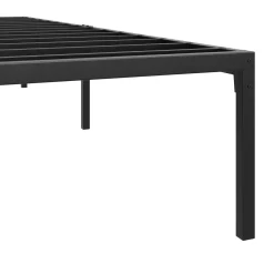 Metallbett SERENA 180 x 200 cm schwarz