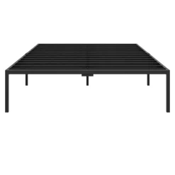 Metallbett SERENA 140 x 200 cm schwarz