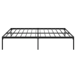 Metallbett SERENA 140 x 200 cm schwarz