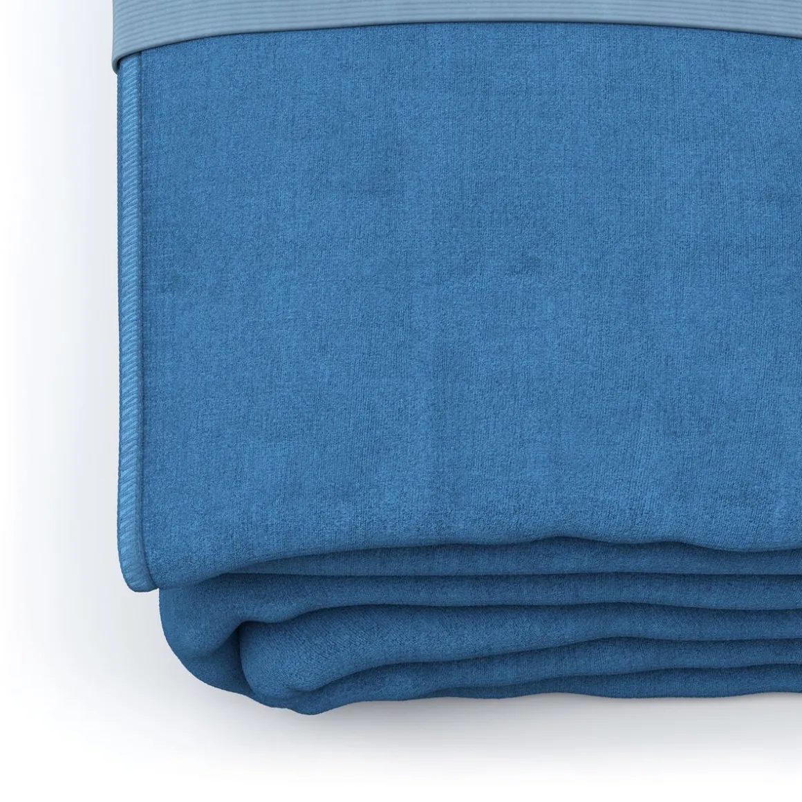 Mikrofaser Badetuch 70 x 140 cm hellblau