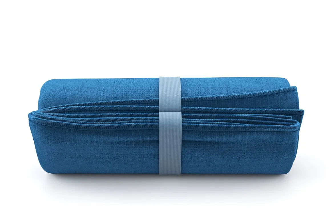 Mikrofaser Badetuch 70 x 140 cm hellblau