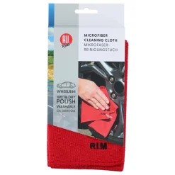 Mikrofasertuch Felgen 35 x 35 cm rot