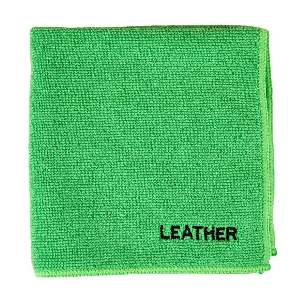 Mikrofasertuch für Lederpflege 35 x 35 cm grün