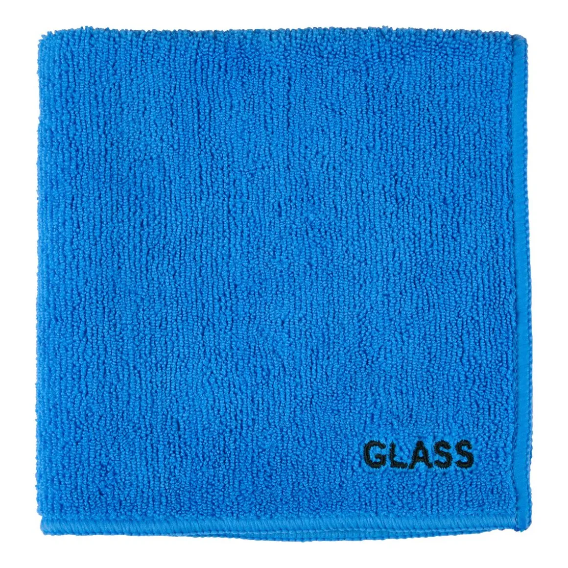 Mikrofasertuch Glas 35 x 35 cm blau