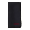 Mikrofasertuch Poliertuch 40 x 40 cm schwarz/rot