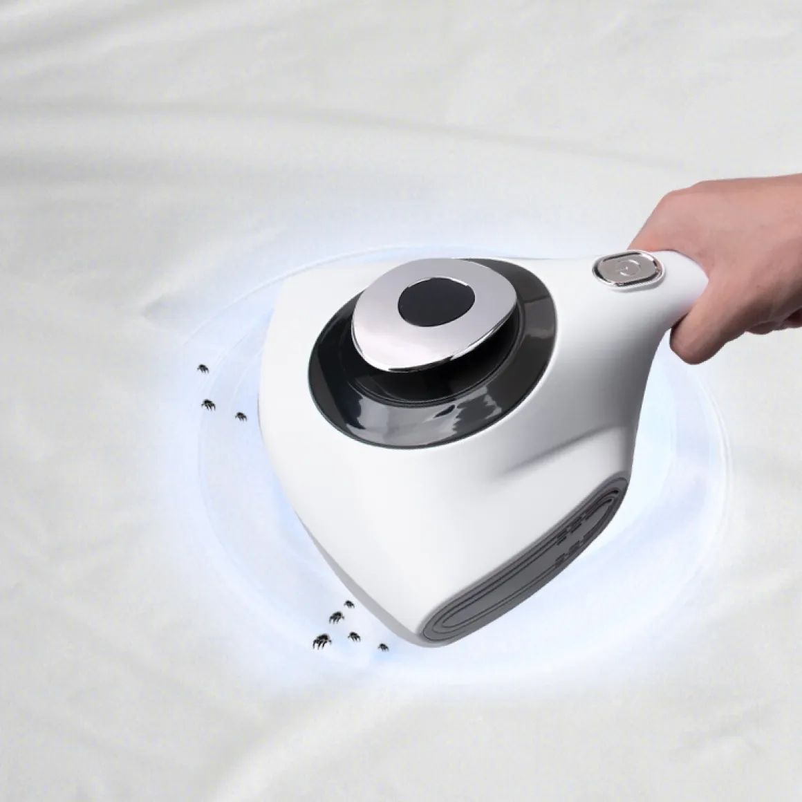 Milbensauger mit UV-C Licht