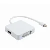 Mini DisplayPort – HDMI / DVI / DP 3-in-1 20 cm