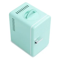 Minikühlschrank Retro 6L tragbar mint