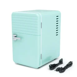 Minikühlschrank Retro 6L tragbar mint