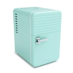 Minikühlschrank Retro 6L tragbar mint