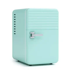 Minikühlschrank Retro 6L tragbar mint