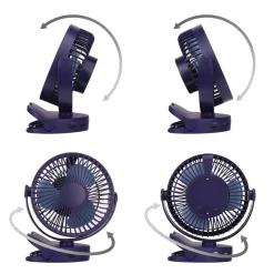 Mini Ventilator USB blau