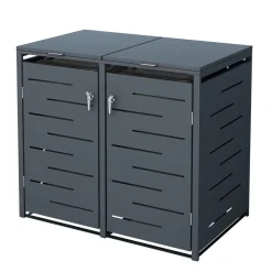 Mülltonnenbox 480L anthrazit