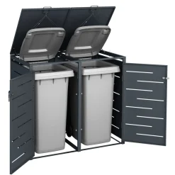 Mülltonnenbox 480L anthrazit