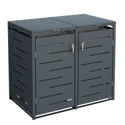 Mülltonnenbox 480L anthrazit
