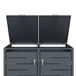 Mülltonnenbox 480L anthrazit