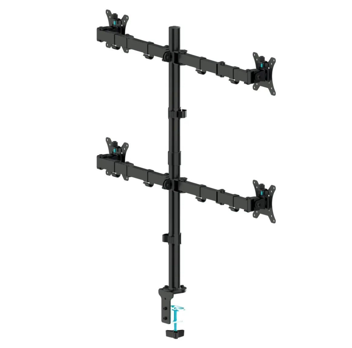Monitorhalterung 4 Monitore 13 - 32''