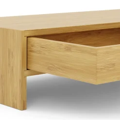 Monitorständer Bambus AURIVA 47 x 18 x 11 cm natur