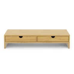 Monitorständer Bambus AURIVA 47 x 18 x 11 cm natur