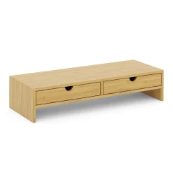 Monitorständer Bambus AURIVA 47 x 18 x 11 cm natur