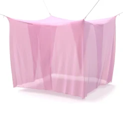 Moskitonetz 220 x 210 cm pink