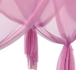 Moskitonetz 220 x 210 cm pink