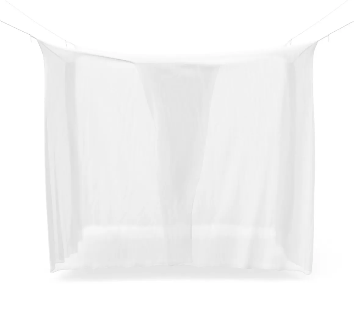 Moskitonetz 220 x 210 cm weiss