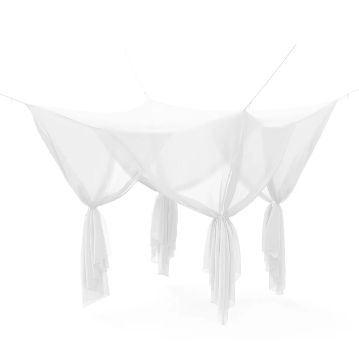 Moskitonetz 220 x 210 cm weiss