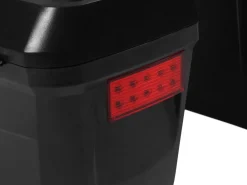 Motorrad Seitenkoffer 2er Set 23L schwarz