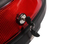 Motorrad Top Case 51L schwarz