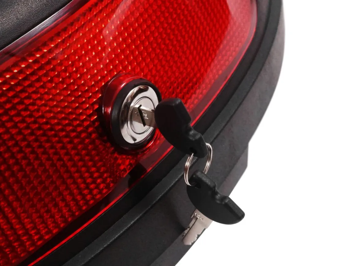 Motorrad Top Case 51L schwarz