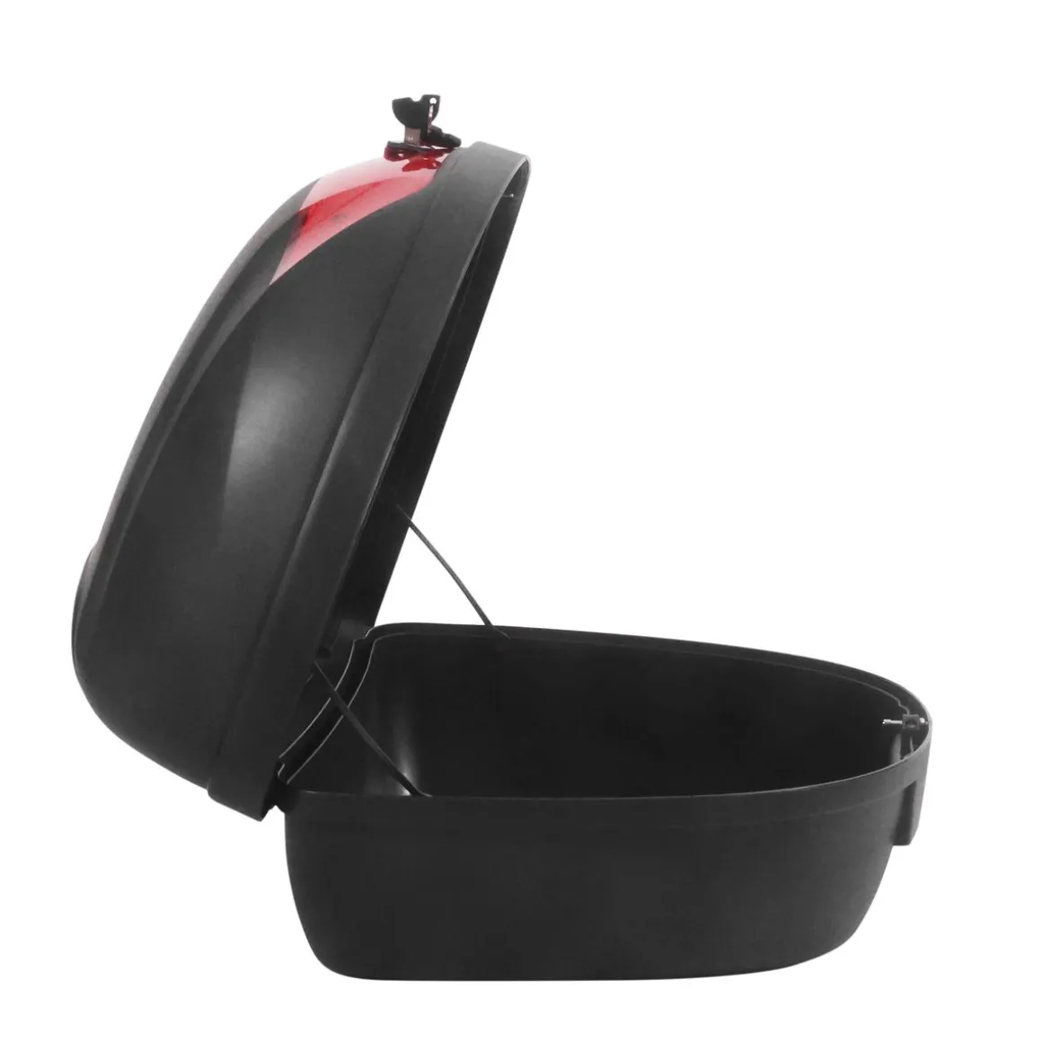 Motorrad Top Case 51L schwarz