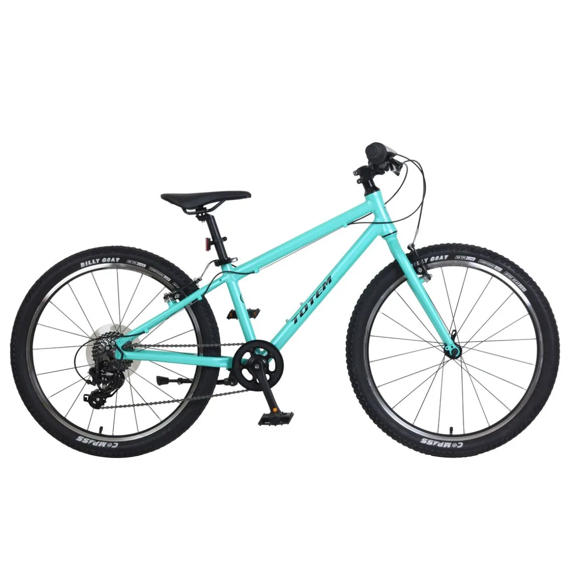 Mountainbike Jugendvelo JOYRIDE 24" türkis