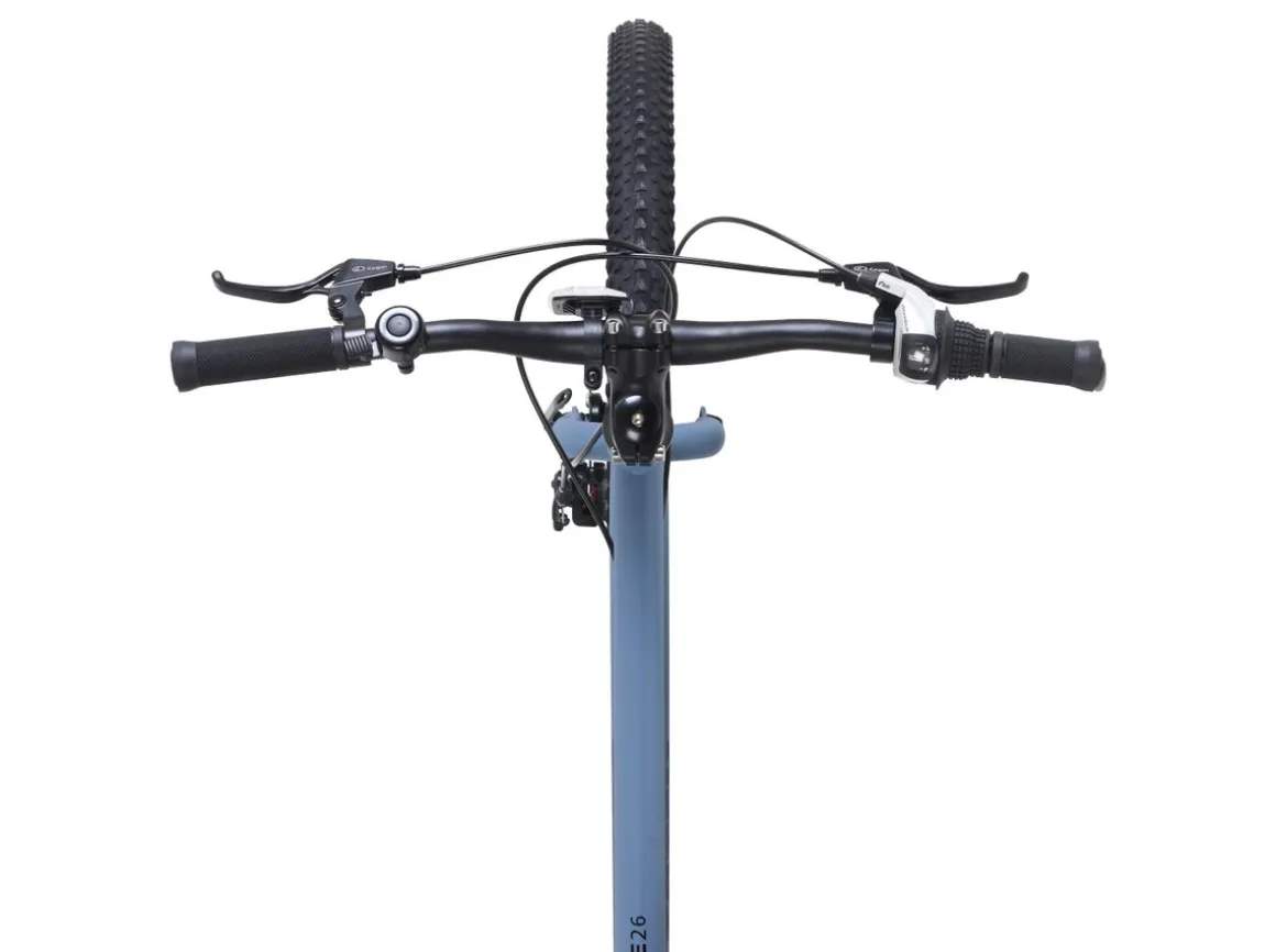 Mountainbike Jugendvelo JOYRIDE 26" blaugrau
