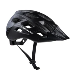 MTB Helm DUNLOP LED 58 - 61 cm schwarz