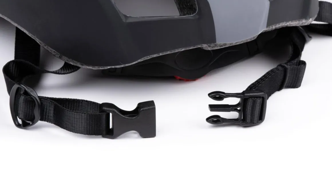 MTB Helm DUNLOP LED 58 - 61 cm schwarz