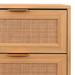Nachttisch Holz ARNO 2 Schubladen