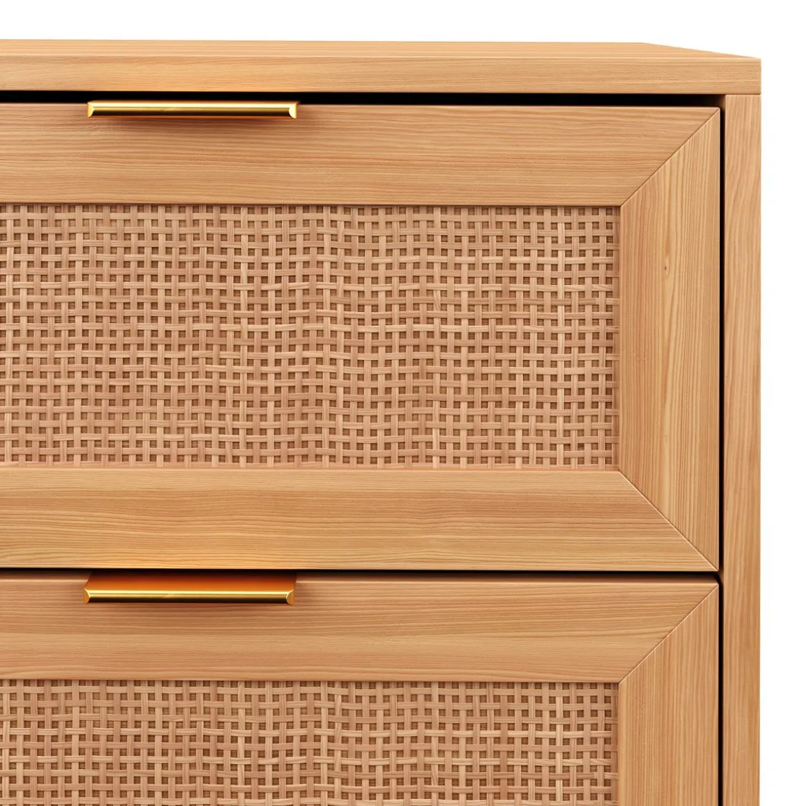Nachttisch Holz ARNO 2 Schubladen