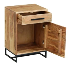 Nachttisch Holz HILLA 45 x 65 cm
