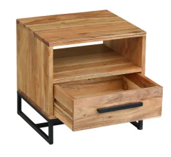 Nachttisch Holz HILLA 40 x 40 cm
