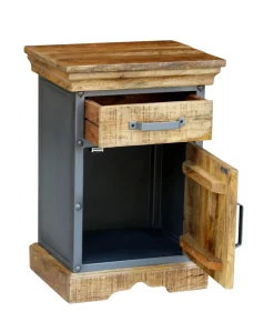 Nachttisch Holz Industrial JOLIE
