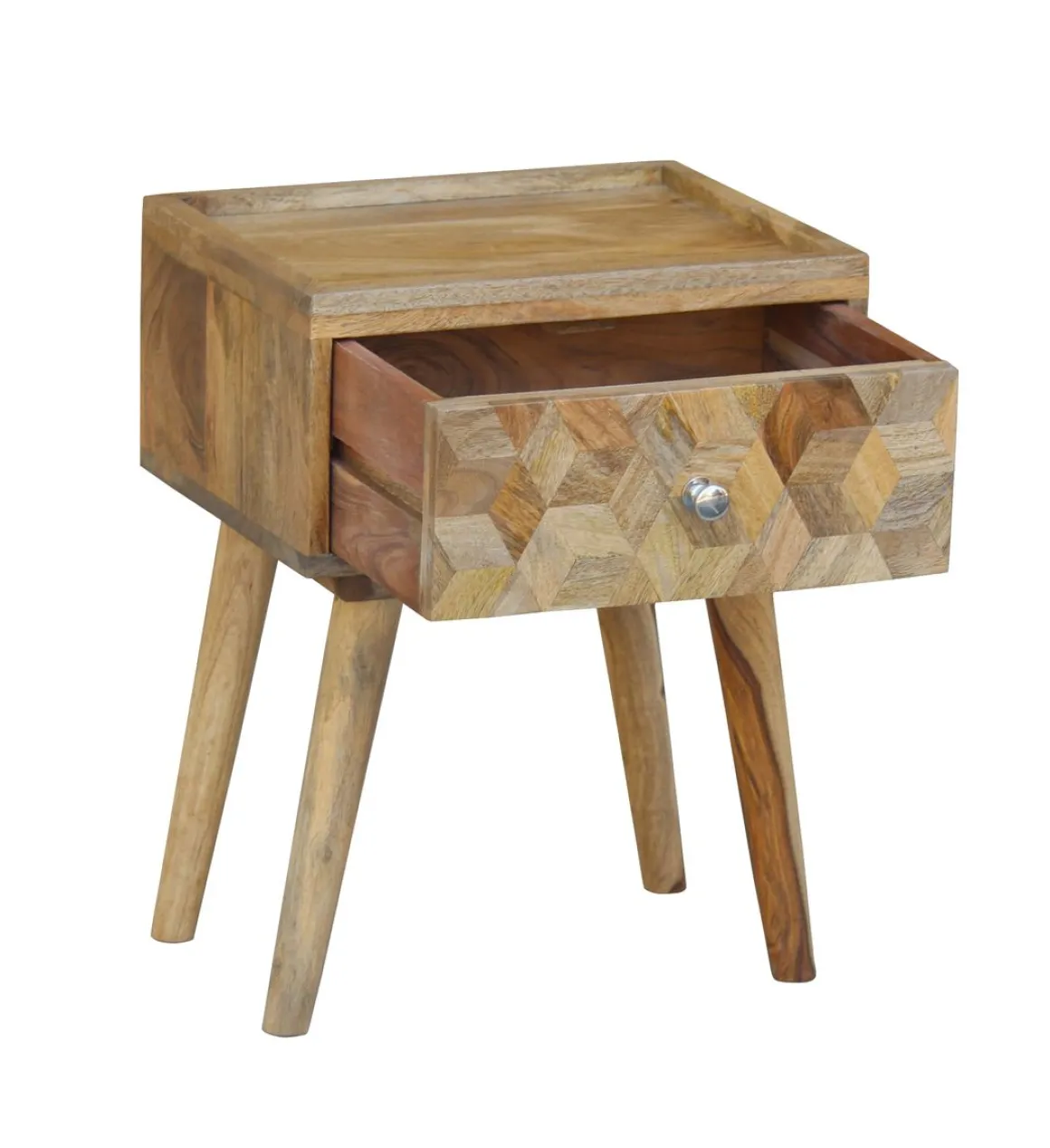 Nachttisch Holz LEVA 1 Schublade