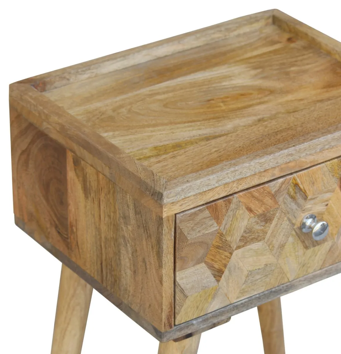 Nachttisch Holz LEVA 1 Schublade