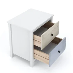 Nachttisch Holz MAGDA weiss