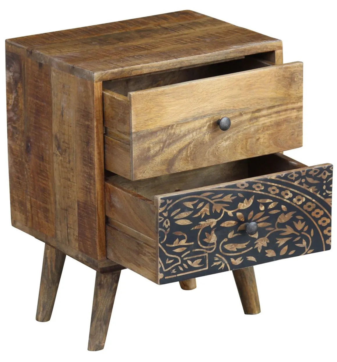 Nachttisch Holz Vintage AUSTIN